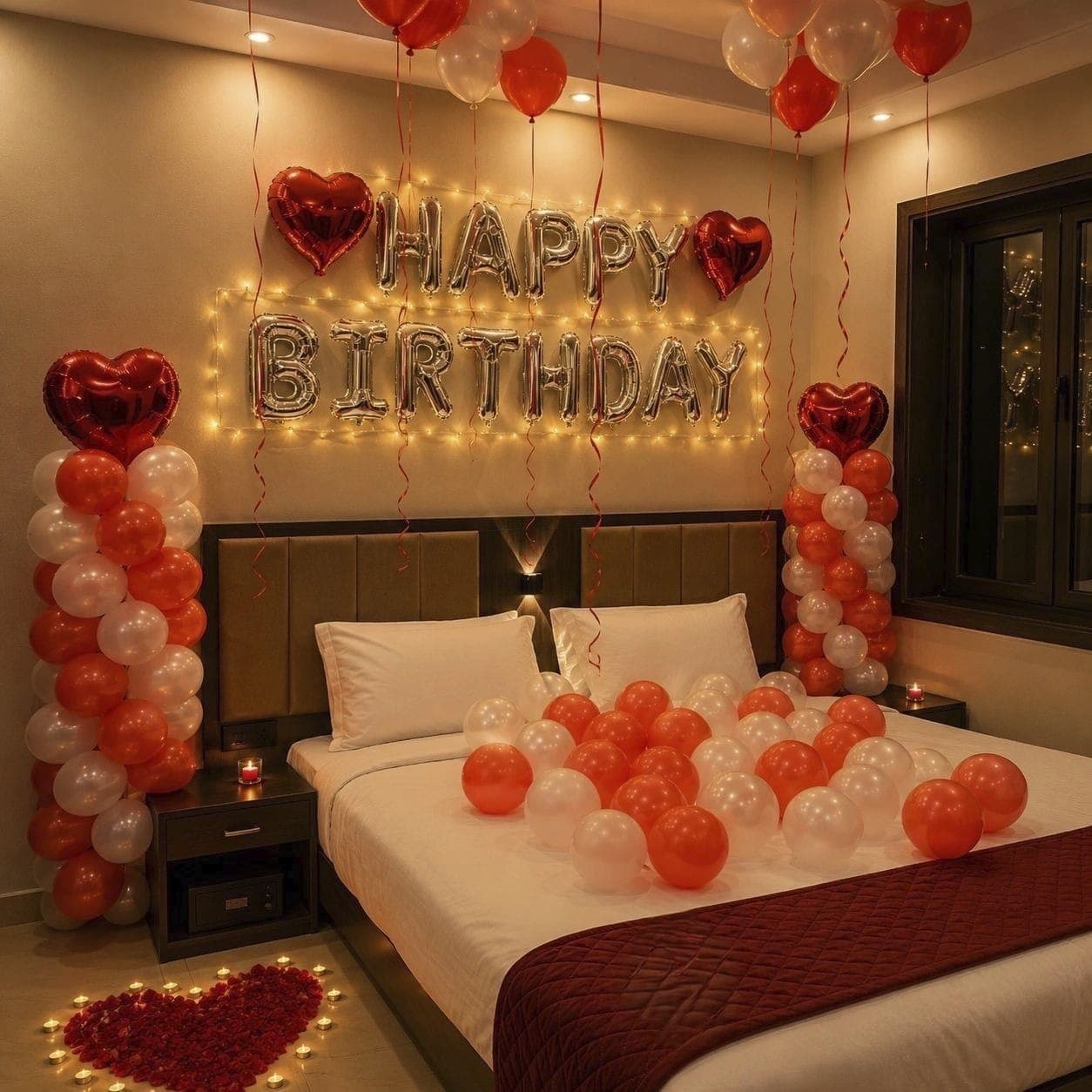 Custom theme birthday decoration